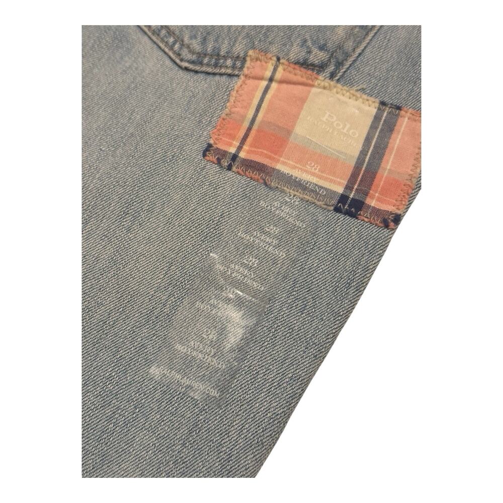 Polo Ralph Lauren Woman’s The Avery Boyfriend Patchwork Jeans New Size 28 33X28 - Picture 10 of 16